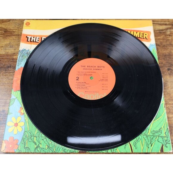 Beach Boys Endless Summer (2xLP) Capitol SVBB-11307 Surf Rock 1974 VG - Picture 6 of 7